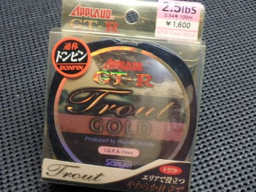 GT-R Trout GOLD 2.5lbs(0.54)100m(70%off)